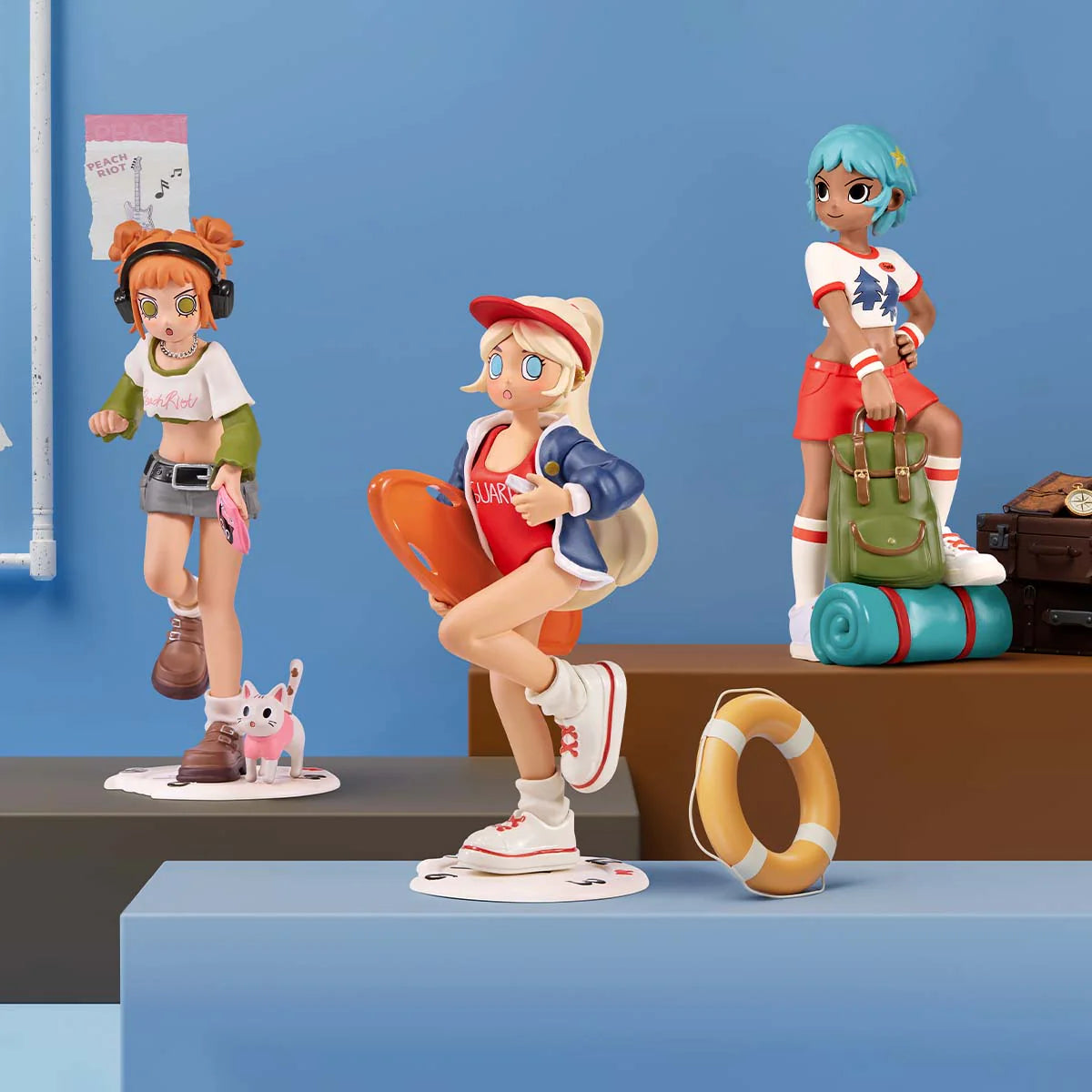 Peach Riot - Rush Hour Series Figures