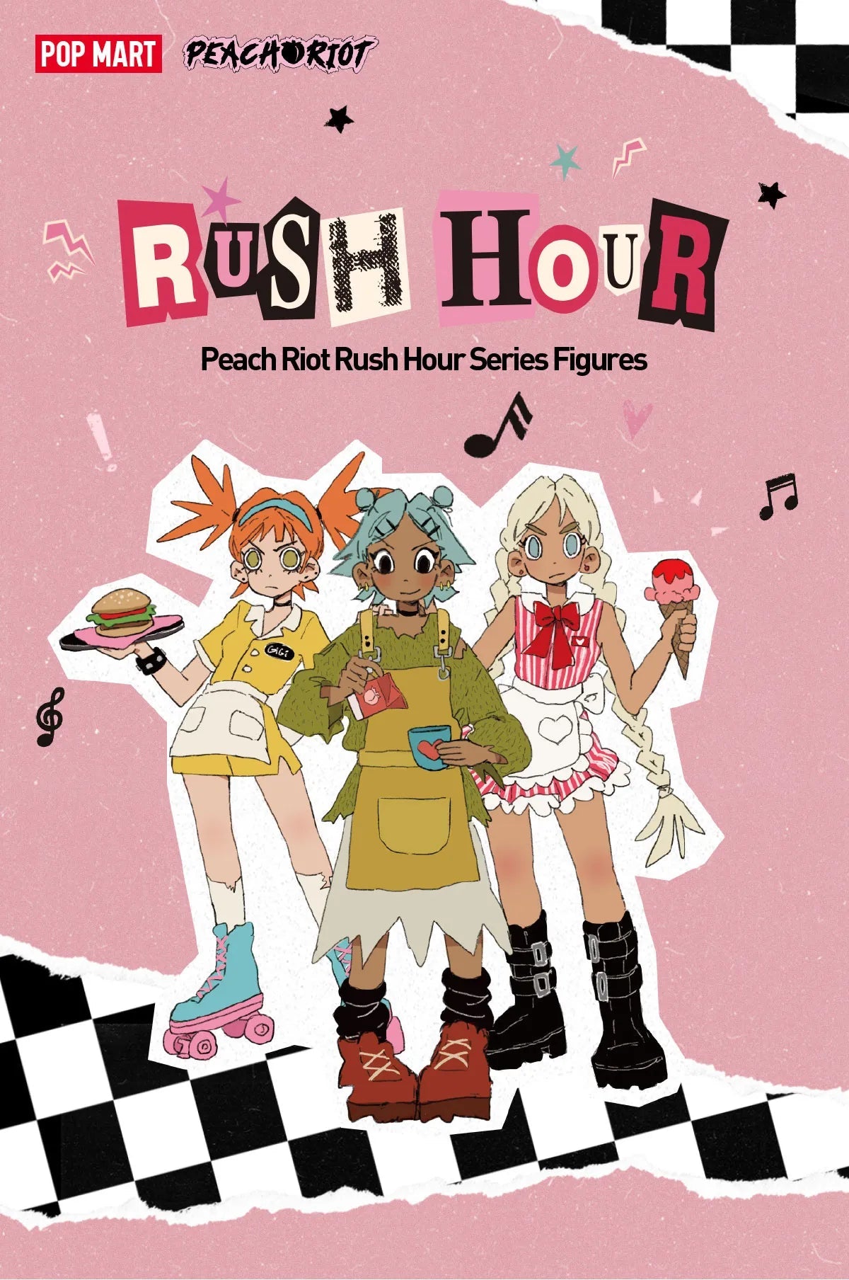 Peach Riot - Rush Hour Series Figures