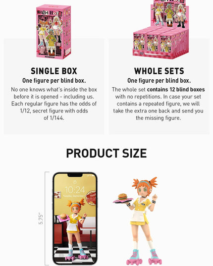 Peach Riot - Rush Hour Series Figures