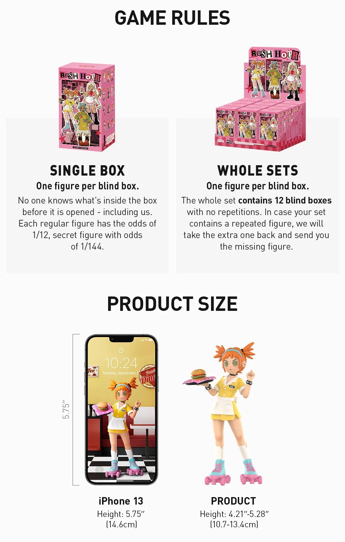Peach Riot - Rush Hour Series Figures