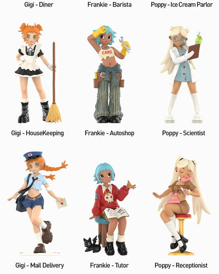 Peach Riot - Rush Hour Series Figures