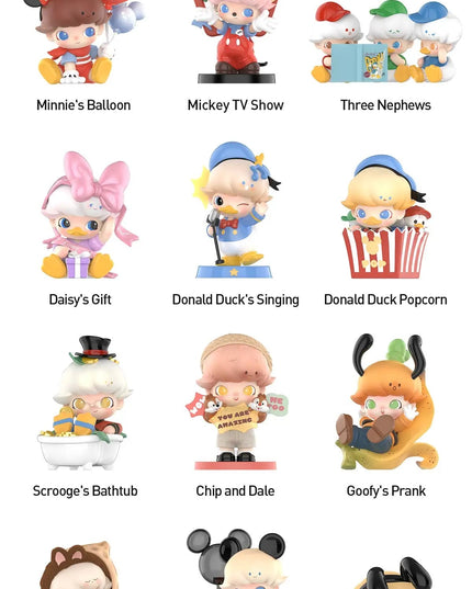 DIMOO x DISNEY WORLD Series Figures