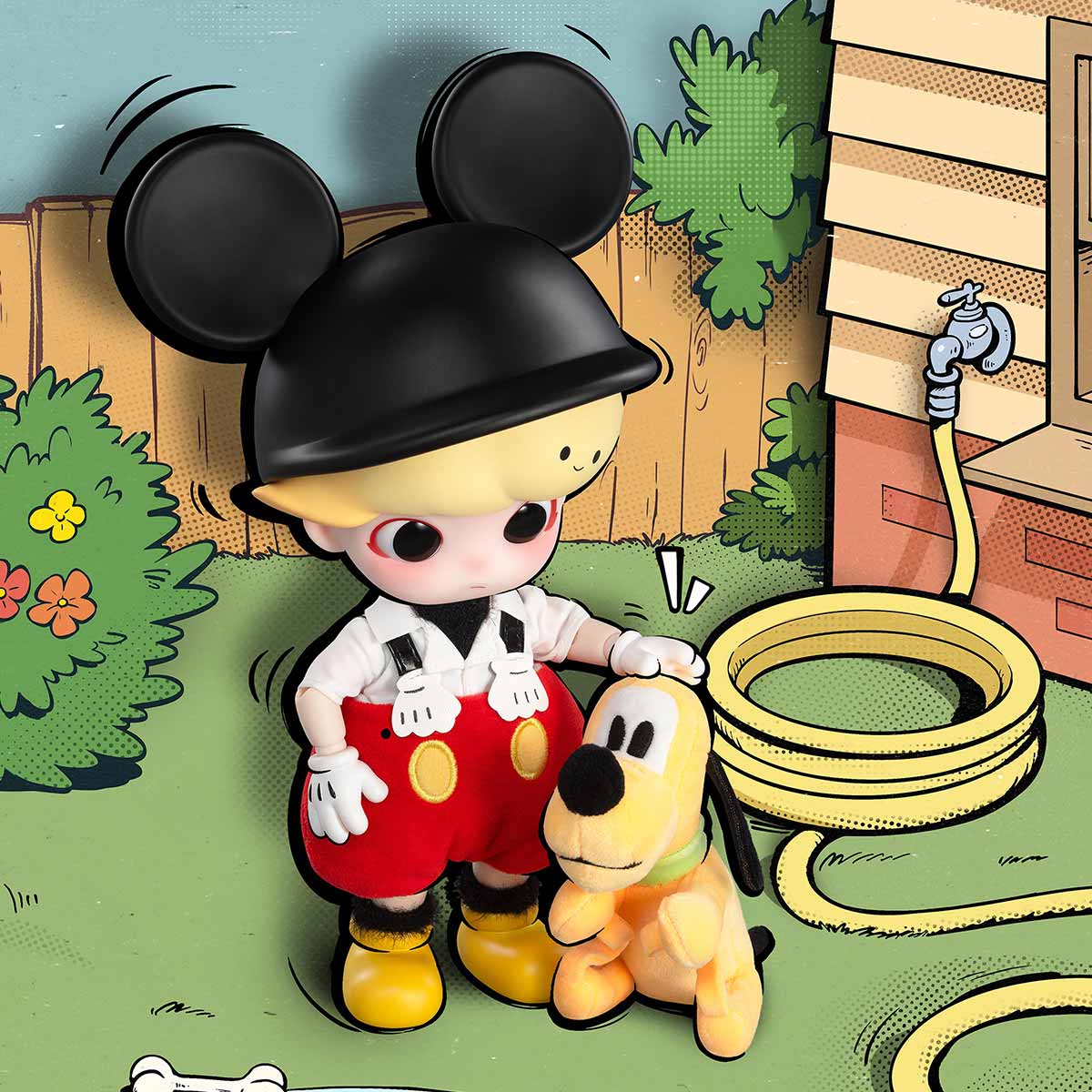 POPMART DIMOO Disney ドナルド 1/8 BJD DIMOO Donald Duck 1/8 Action Figure - POP MART (Singapore)