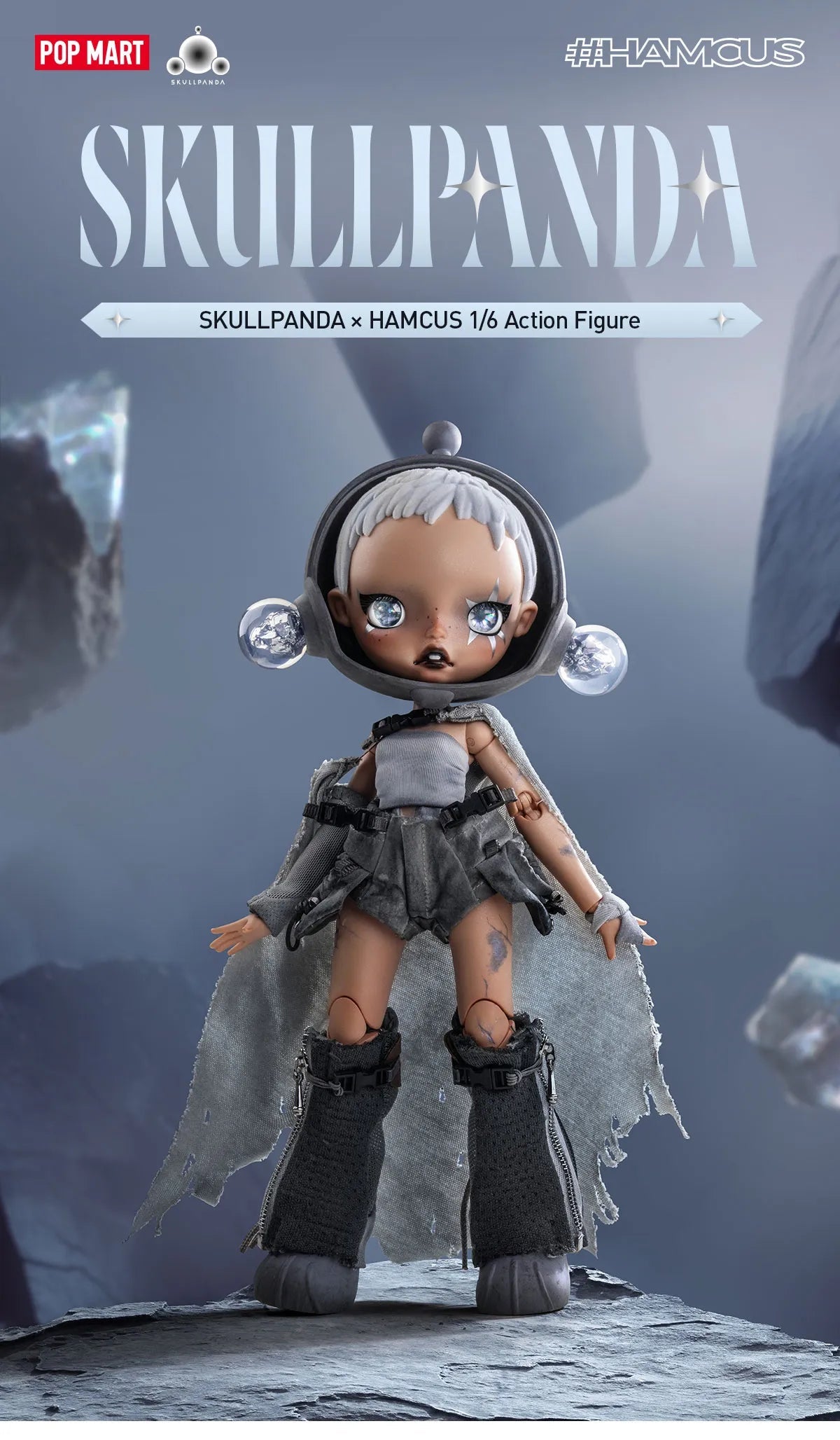 [Pre-Order] SKULLPANDA × HAMCUS 1/6 Action Figure