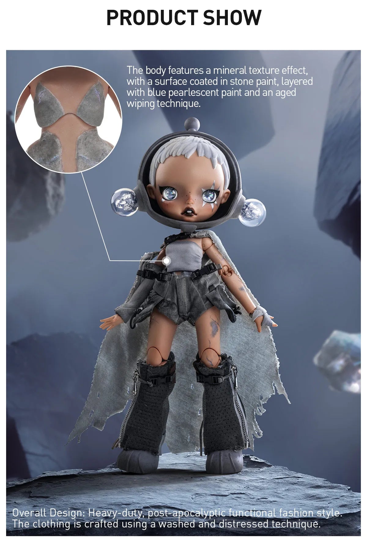 [Pre-Order] SKULLPANDA × HAMCUS 1/6 Action Figure