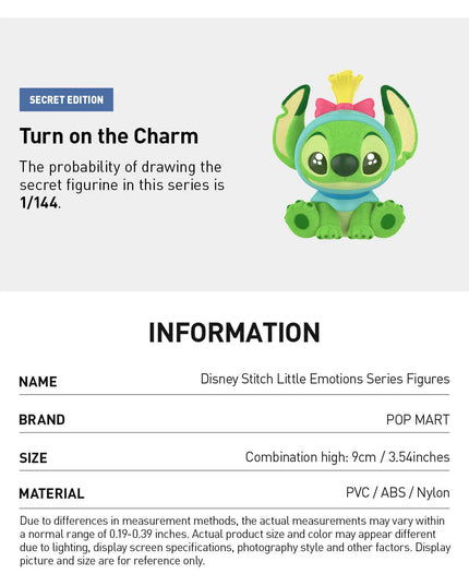 SALE - STITCH Little Emotions Series Blind Box Figures