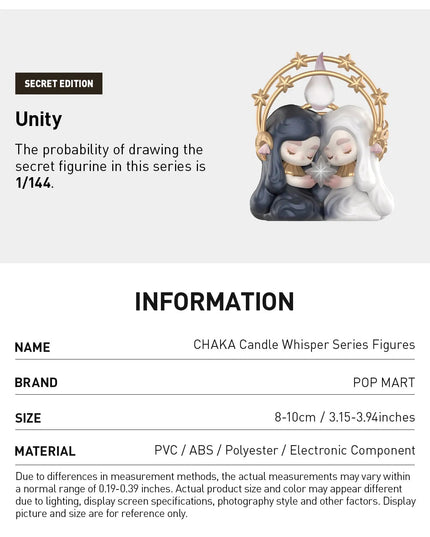 CHAKA Candle Whisper Series Blind Box Figures