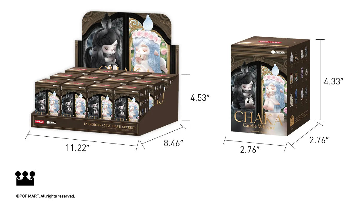 CHAKA Candle Whisper Series Blind Box Figures