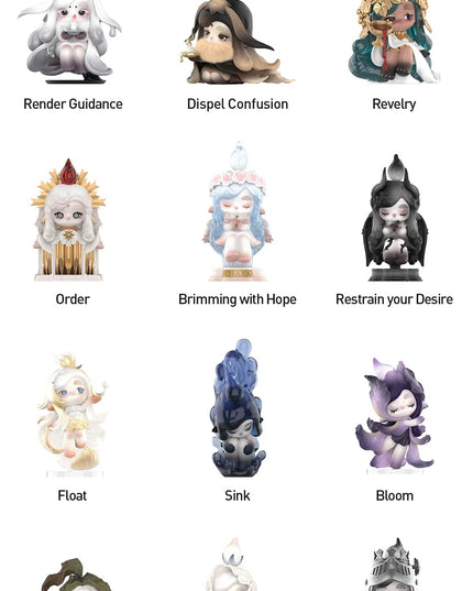 CHAKA Candle Whisper Series Blind Box Figures