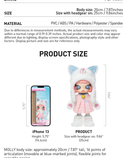 MOLLY Peekaboo 1/8 Action Figure Blind Box