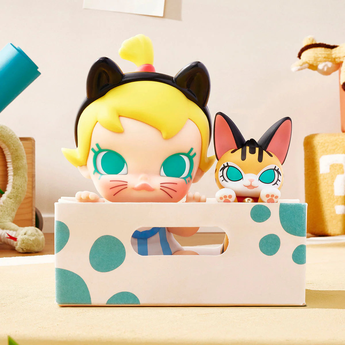 Baby Molly & Baby Tabby Series Blind Box Figures