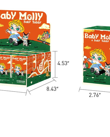 Baby Molly & Baby Tabby Series Blind Box Figures