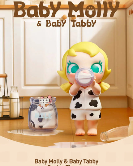 Baby Molly & Baby Tabby Series Blind Box Figures