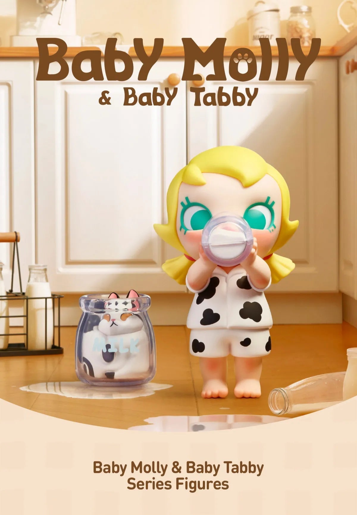 Baby Molly & Baby Tabby Series Blind Box Figures