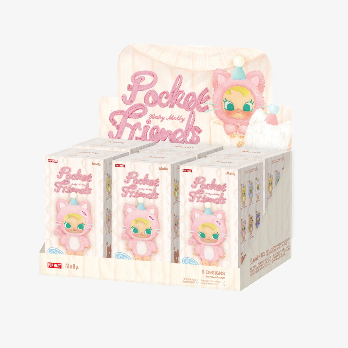 Baby Molly - Pocket Friends Series Plush Pendant Dolls