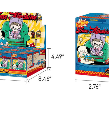 HACIPUPU Rolling Time Machine Series Blind Box Figures