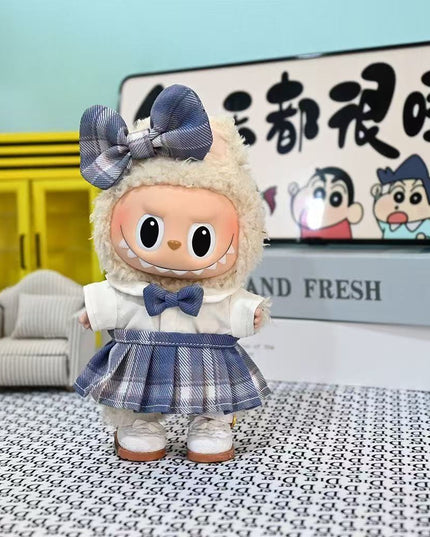 17cm Vinyl Plush Cute Outfit/Clothes For Dolls