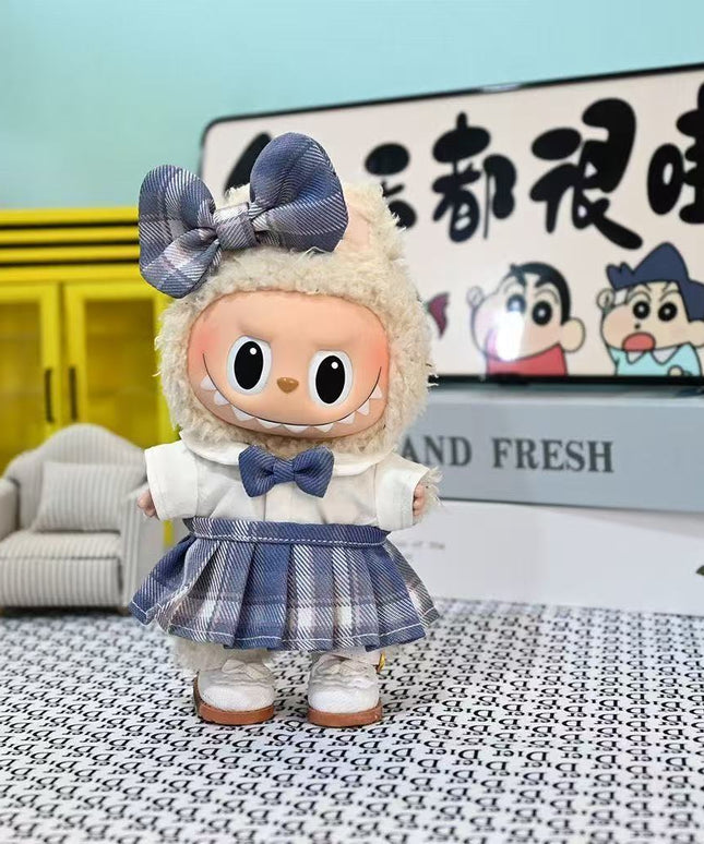17cm Vinyl Plush Cute Outfit/Clothes For Dolls