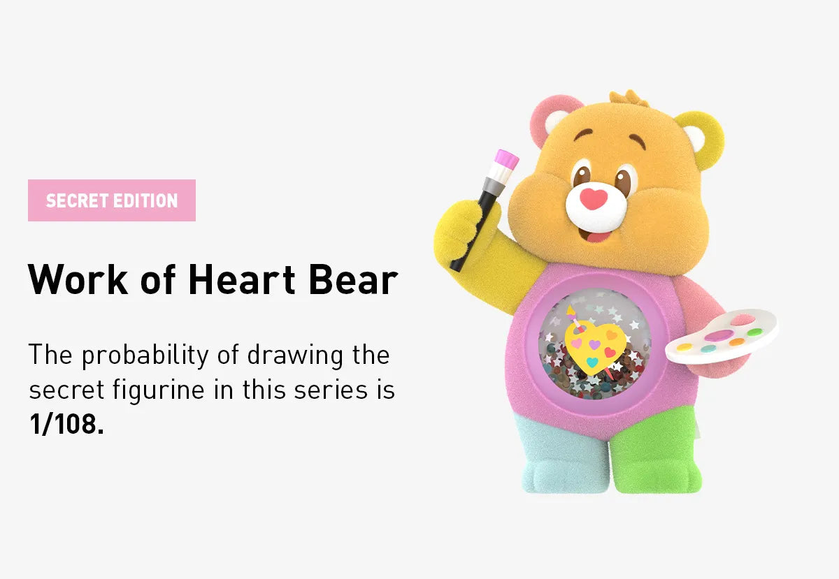 Care Bears Colorful Hugs Series Blind Box Figures