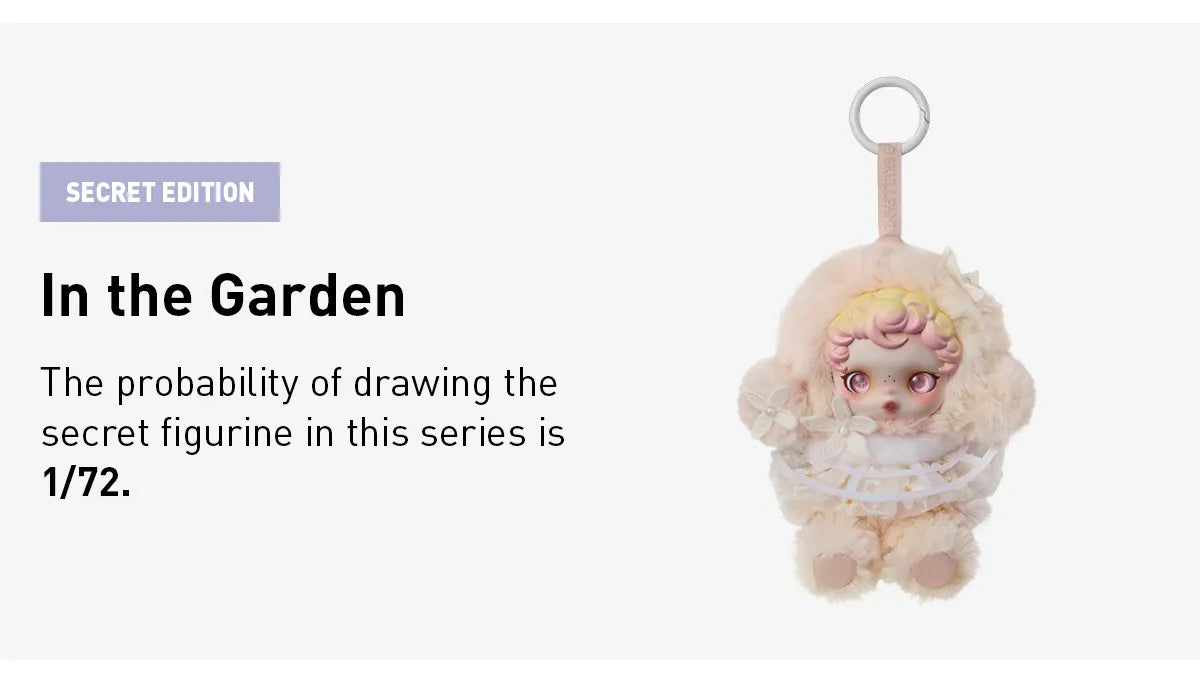 SKULLPANDA - L'impressionnisme  Plush Doll Blind Box