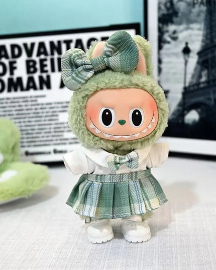 17cm Vinyl Plush Cute Outfit/Clothes For Dolls