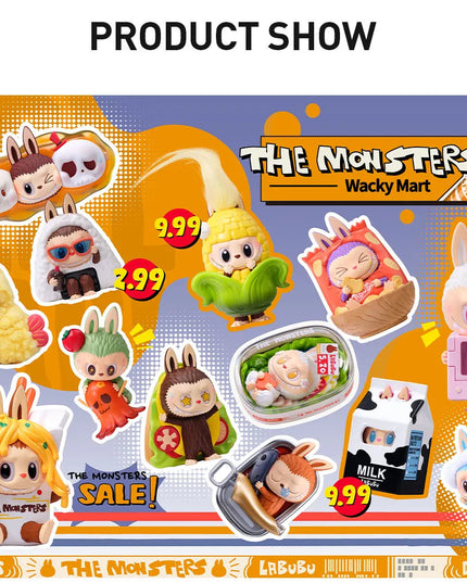 THE MONSTERS - Wacky Mart Series Blind Box Figures