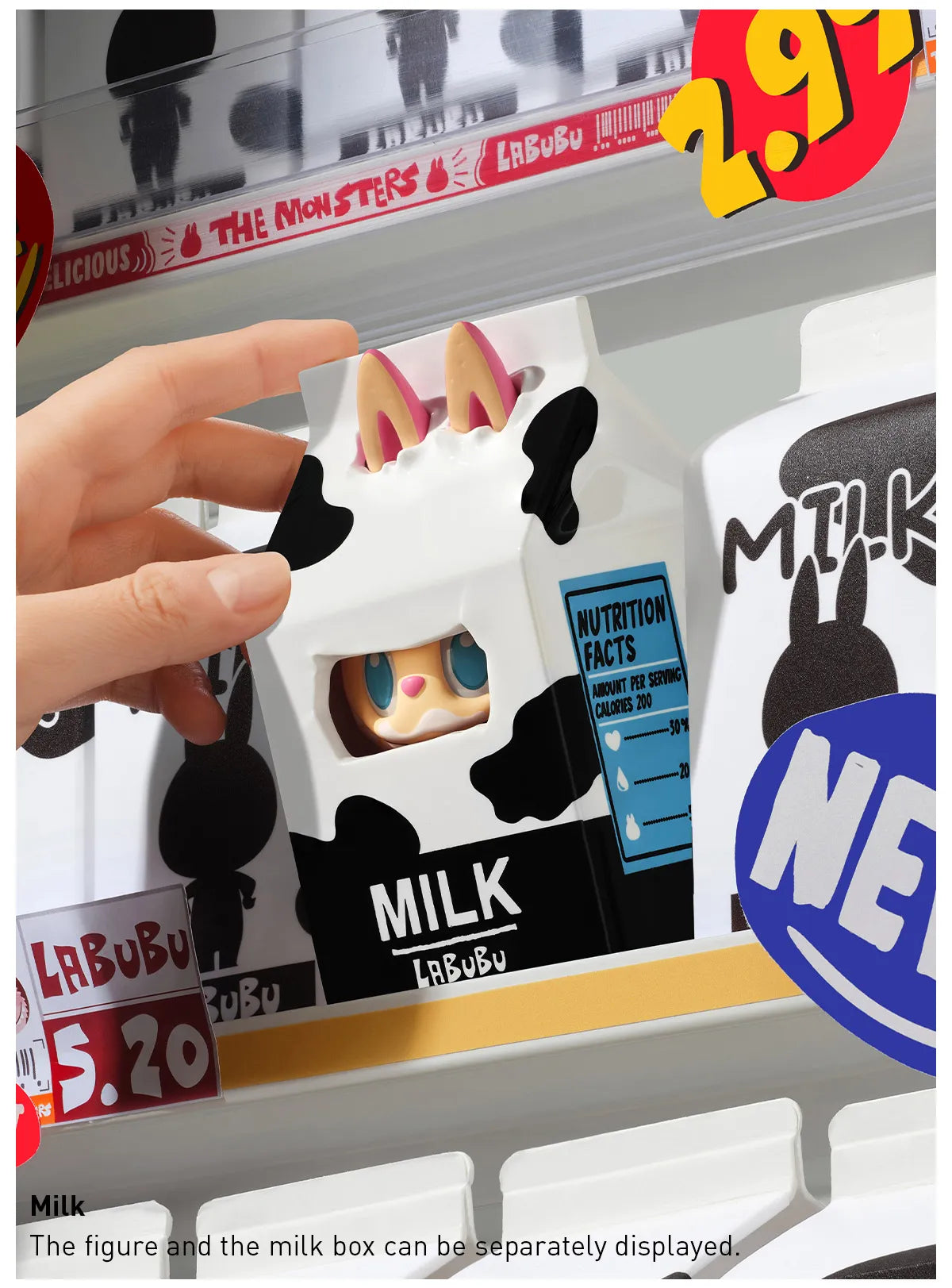アイドル THE MONSTERS Wacky Mart 100% AUTHENTIC THE MONSTERS WACKY MART SERIES FIGURES TREND