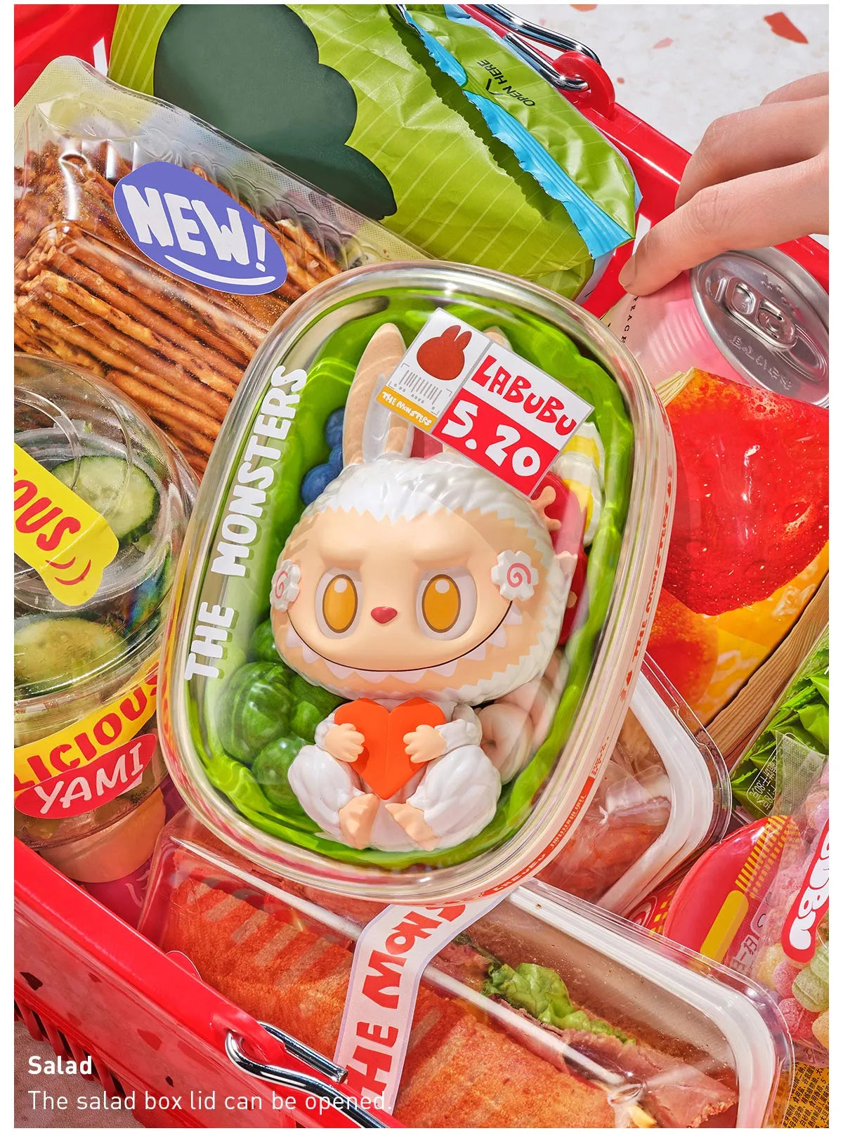 ぴっぴ　THE MONSTERS Wacky Mart Series THE MONSTERS Wacky Mart Series-Fridge Magnet Blind Box - POP