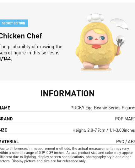 PUCKY Egg Beanie Series Blind Box Figures