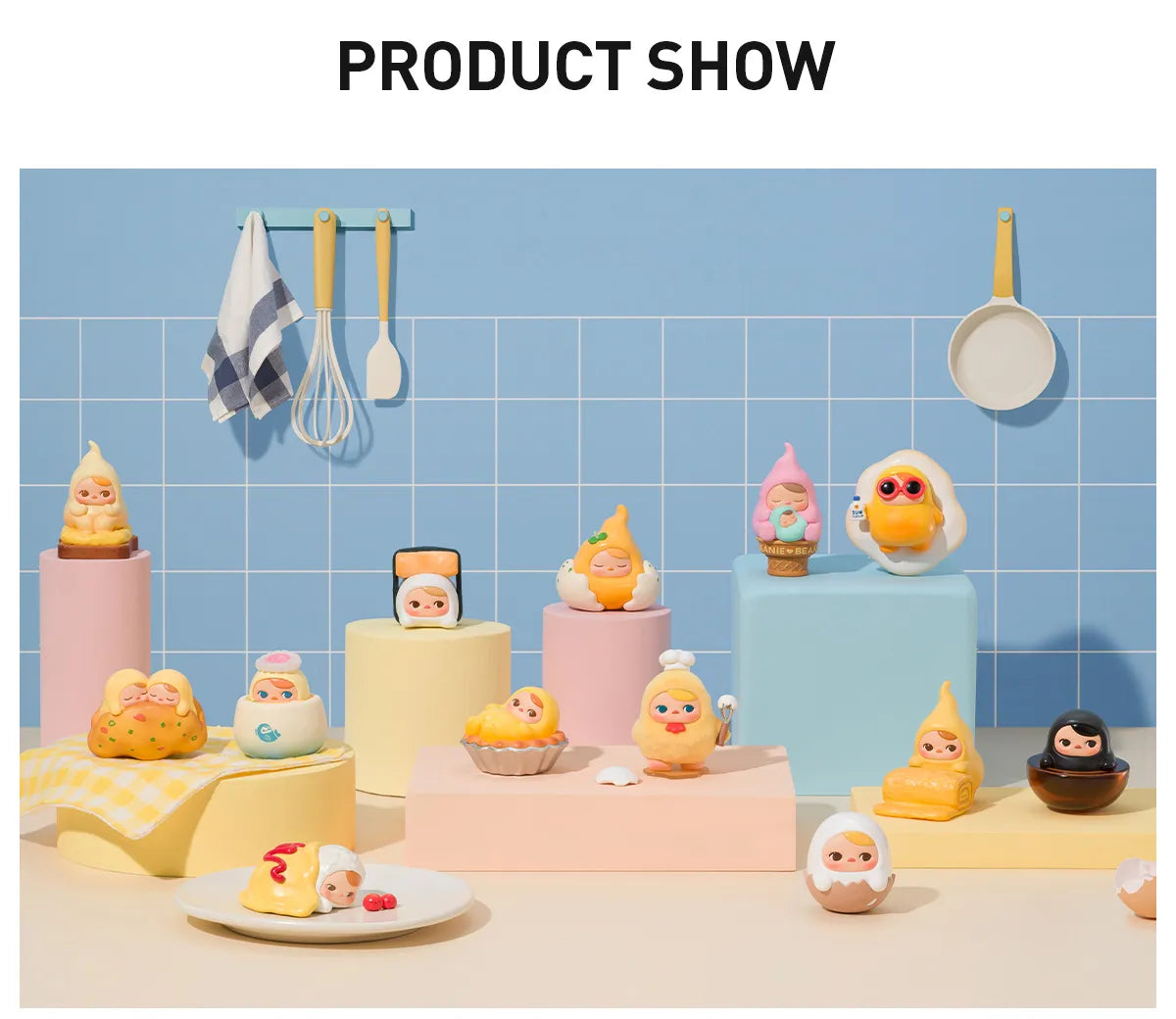 PUCKY Egg Beanie Series Blind Box Figures