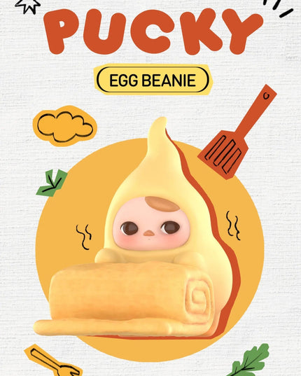 PUCKY Egg Beanie Series Blind Box Figures