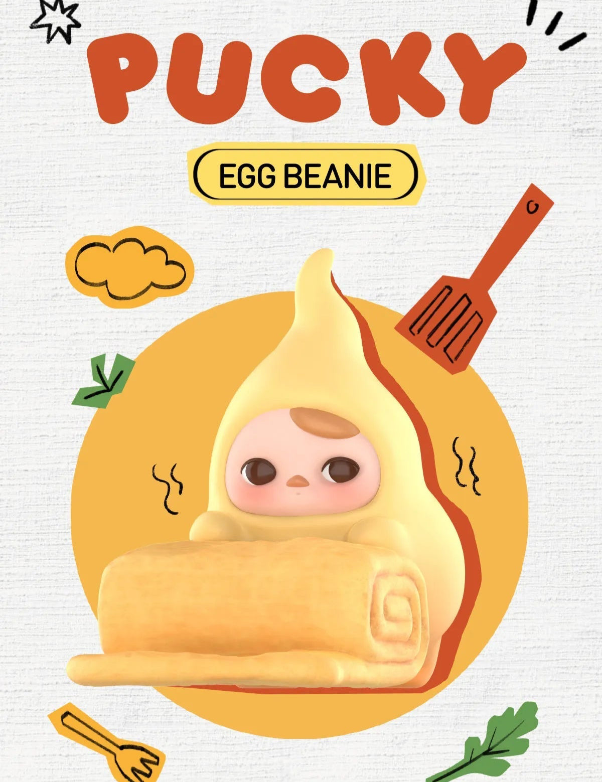 PUCKY Egg Beanie Series Blind Box Figures