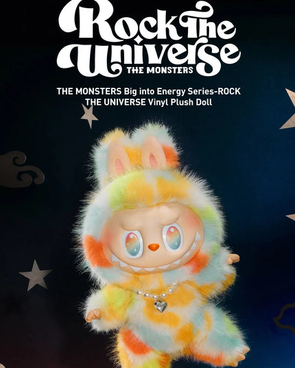 [Pre-Order] LABUBU - Big Into Energy Series-ROCK THE UNIVERSE Vinyl Plush Doll