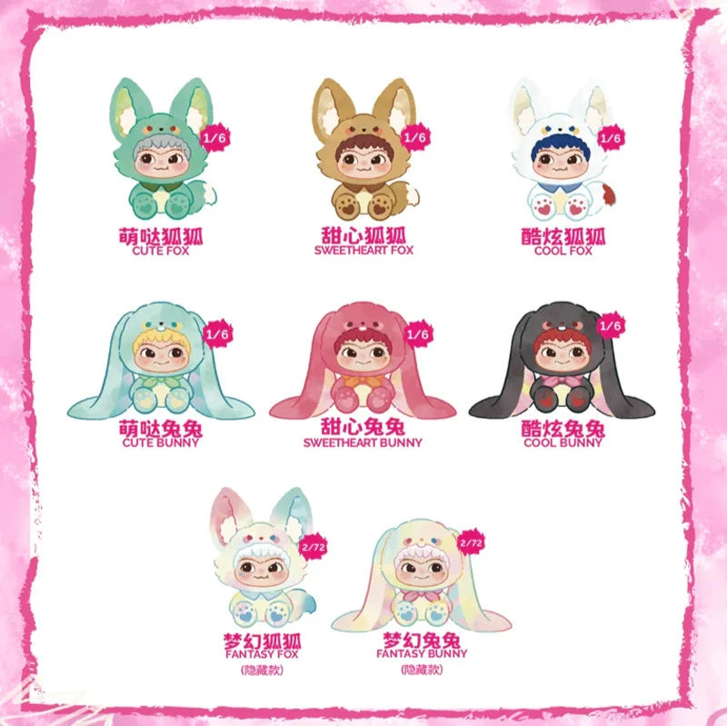 WAKUKU - Fox & Bunny Trick Or Treat Or Treat Series Blind Box