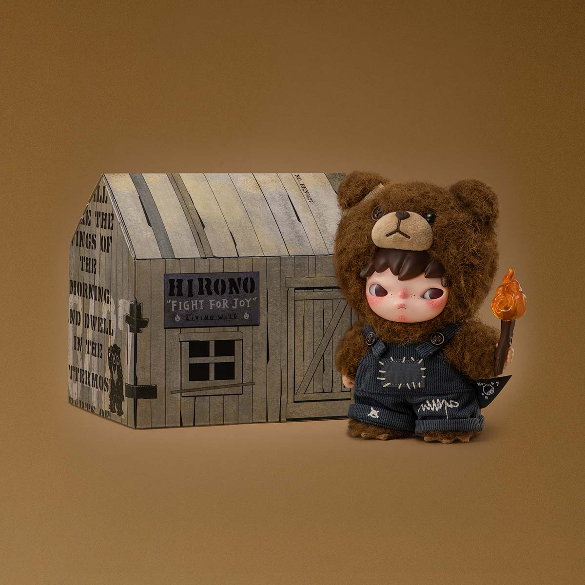SALE - HIRONO  Living Wild-Fight For Joy Plush Doll