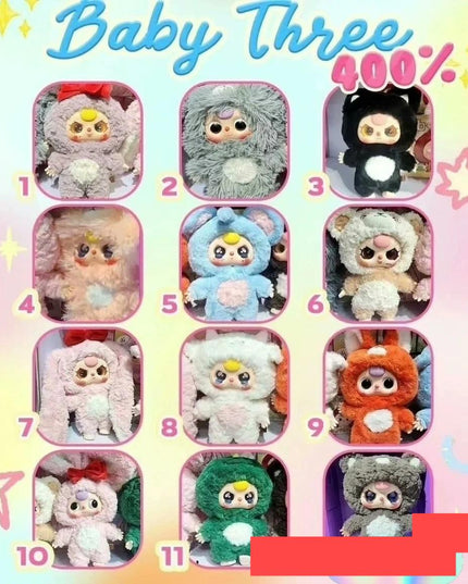 Baby Three-Big Baby 400% Plush