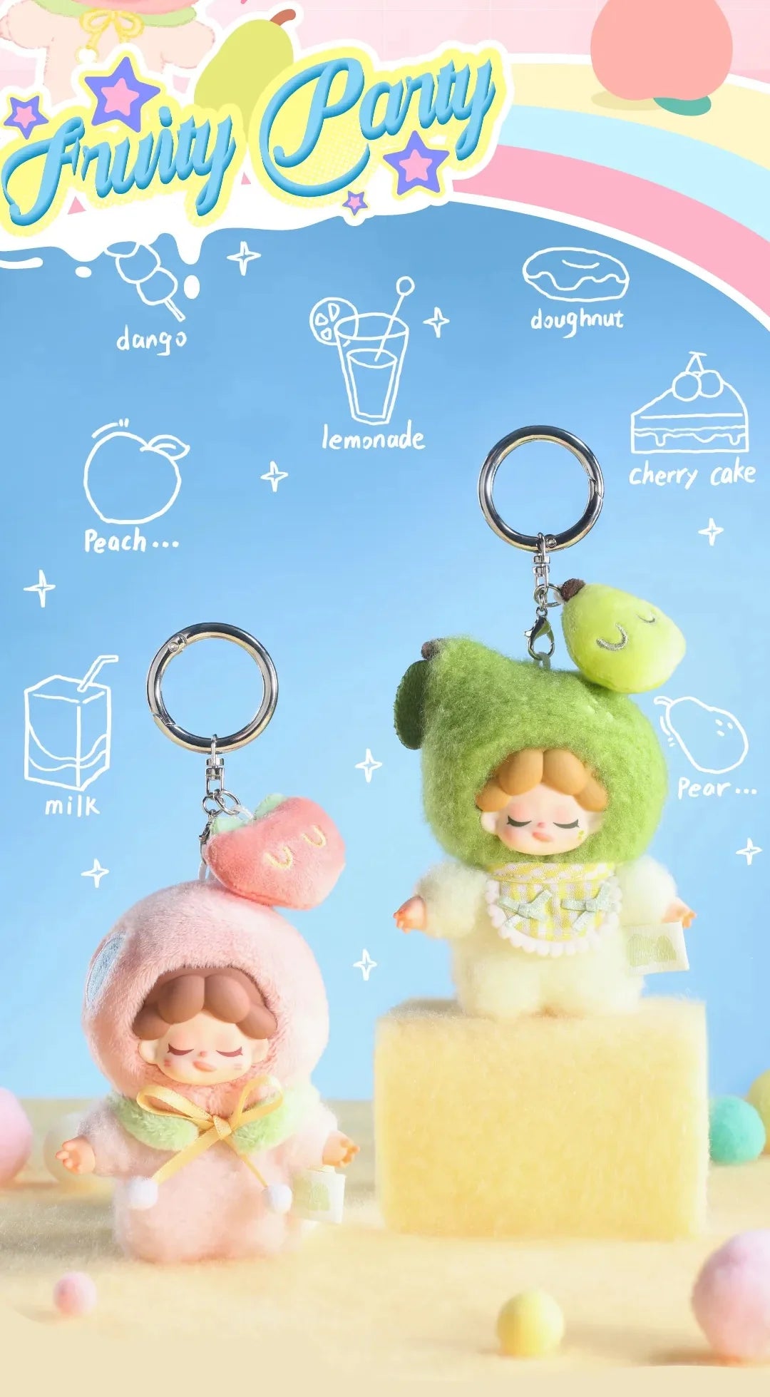 Wendy - Fruity Party Series Mini Plush Blind Box