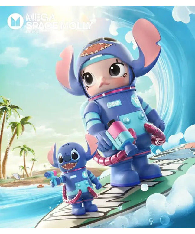 MEGA SPACE MOLLY 400% - STITCH FIGURE