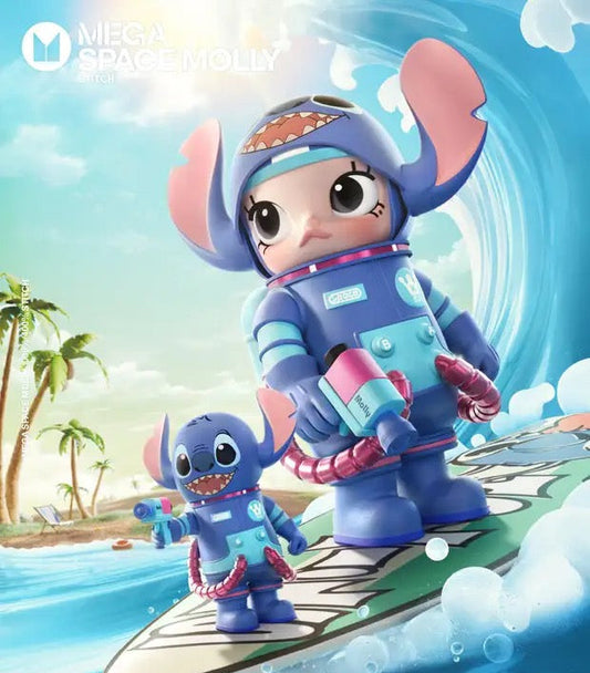 MEGA SPACE MOLLY 400% - STITCH FIGURE
