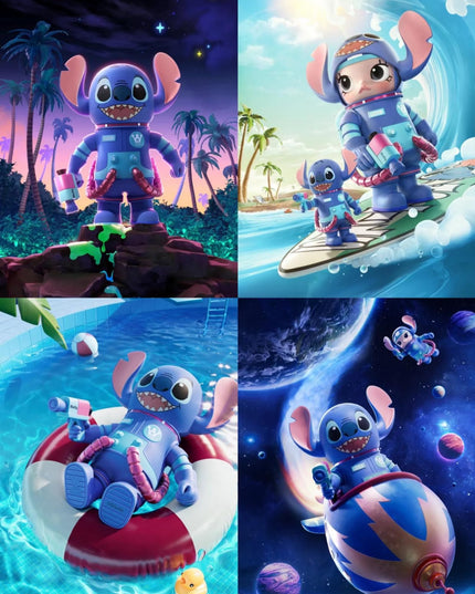 MEGA SPACE MOLLY 400% - STITCH FIGURE