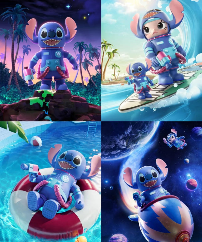 MEGA SPACE MOLLY 400% - STITCH FIGURE