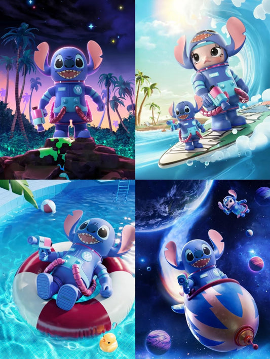 MEGA SPACE MOLLY 400% - STITCH FIGURE
