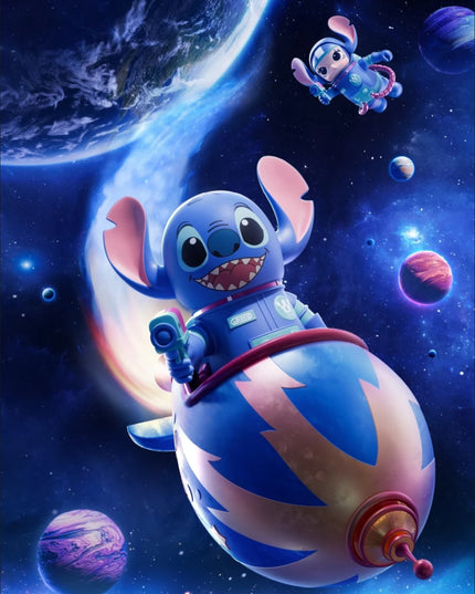 MEGA SPACE MOLLY 400% - STITCH FIGURE