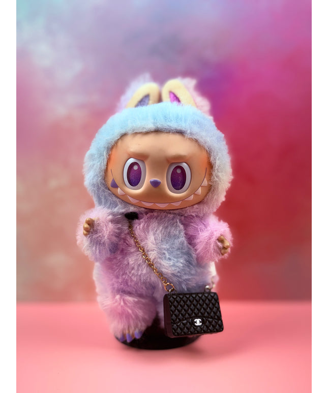Quilted Mini Flap Bag (PVC)