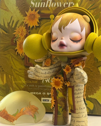 [Pre-order] MEGA a SKULLPANDA 400% Van Gogh Museum Sunflowers