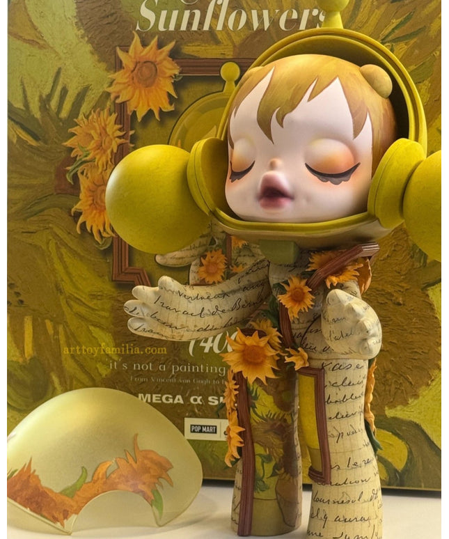 [Pre-order] MEGA a SKULLPANDA 400% Van Gogh Museum Sunflowers