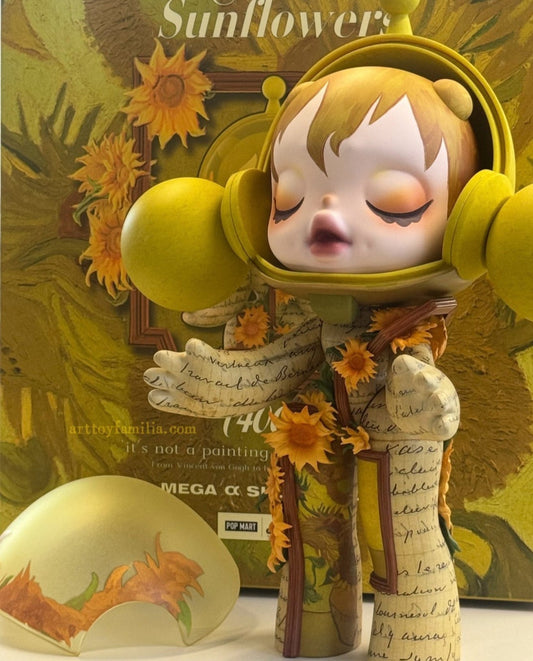 [Pre-order] MEGA a SKULLPANDA 400% Van Gogh Museum Sunflowers