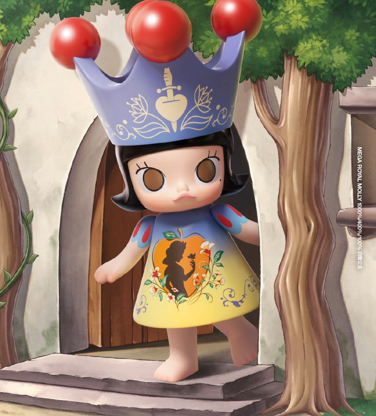 MEGA ROYAL MOLLY 400% - SNOW WHITE