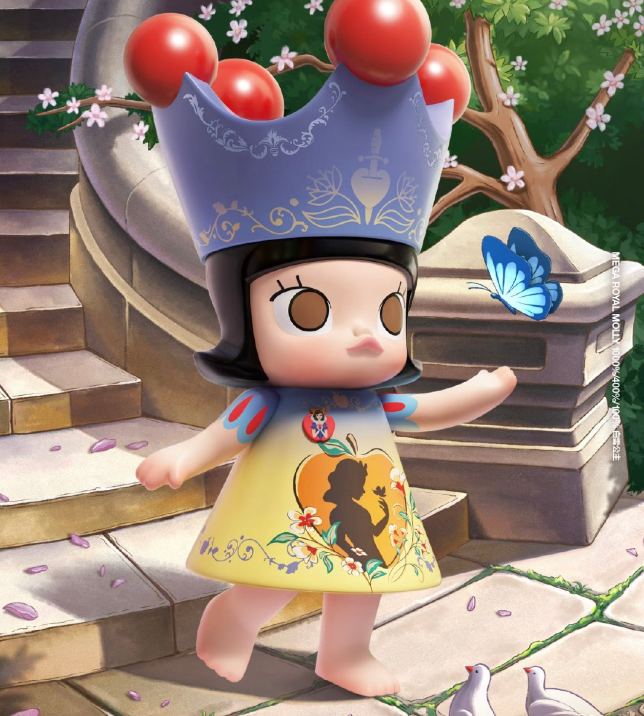 MEGA ROYAL MOLLY 400% - SNOW WHITE