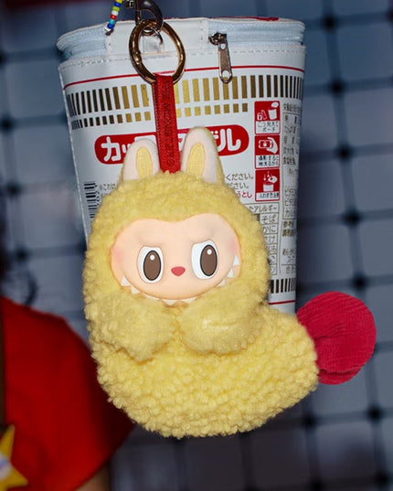 Labubu - Tempura  Earphone Case Hanging Card Plush Pendant